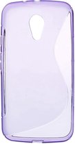 Motorola Moto G2 Hoesje Paars (rubber)