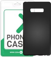 Samsung Galaxy S10 - Telefoonhoes - Matzwart - Backcover