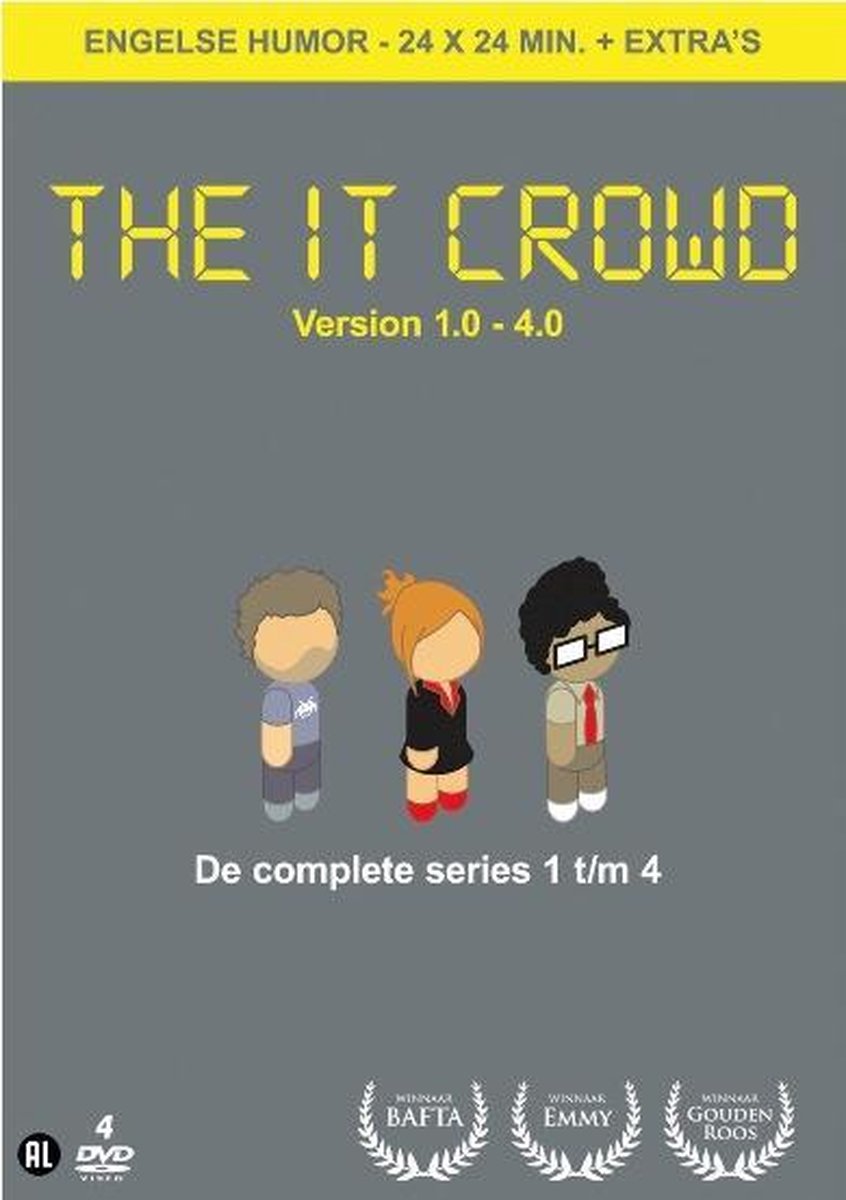 It Crowd - Seizoen 1 - 4 (DVD) - Tv Series