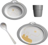 Done by Deer Contour Dinerset Grey / Gold