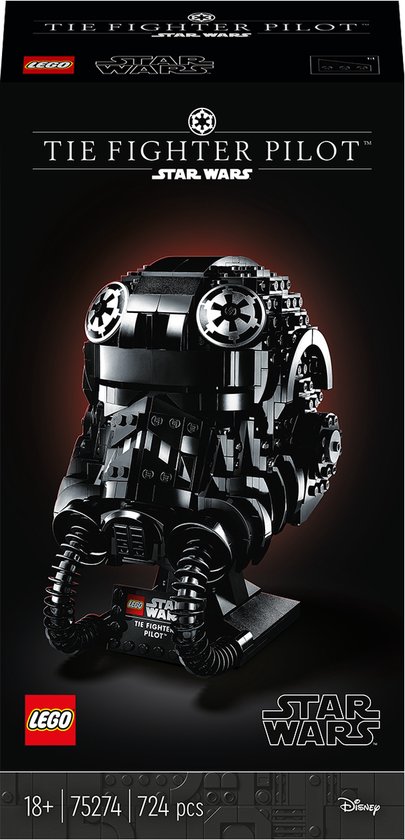 LEGO Star Wars TIE Fighter Pilot™ helm 75274