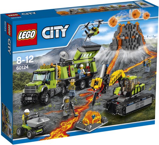 LEGO City Vulkaan onderzoeksbasis 60124