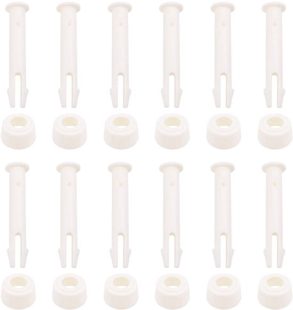 Dailygoody - Plastic Pool Joint Pins - Vervangende Onderdelen - 12 Stuks - Geschikt