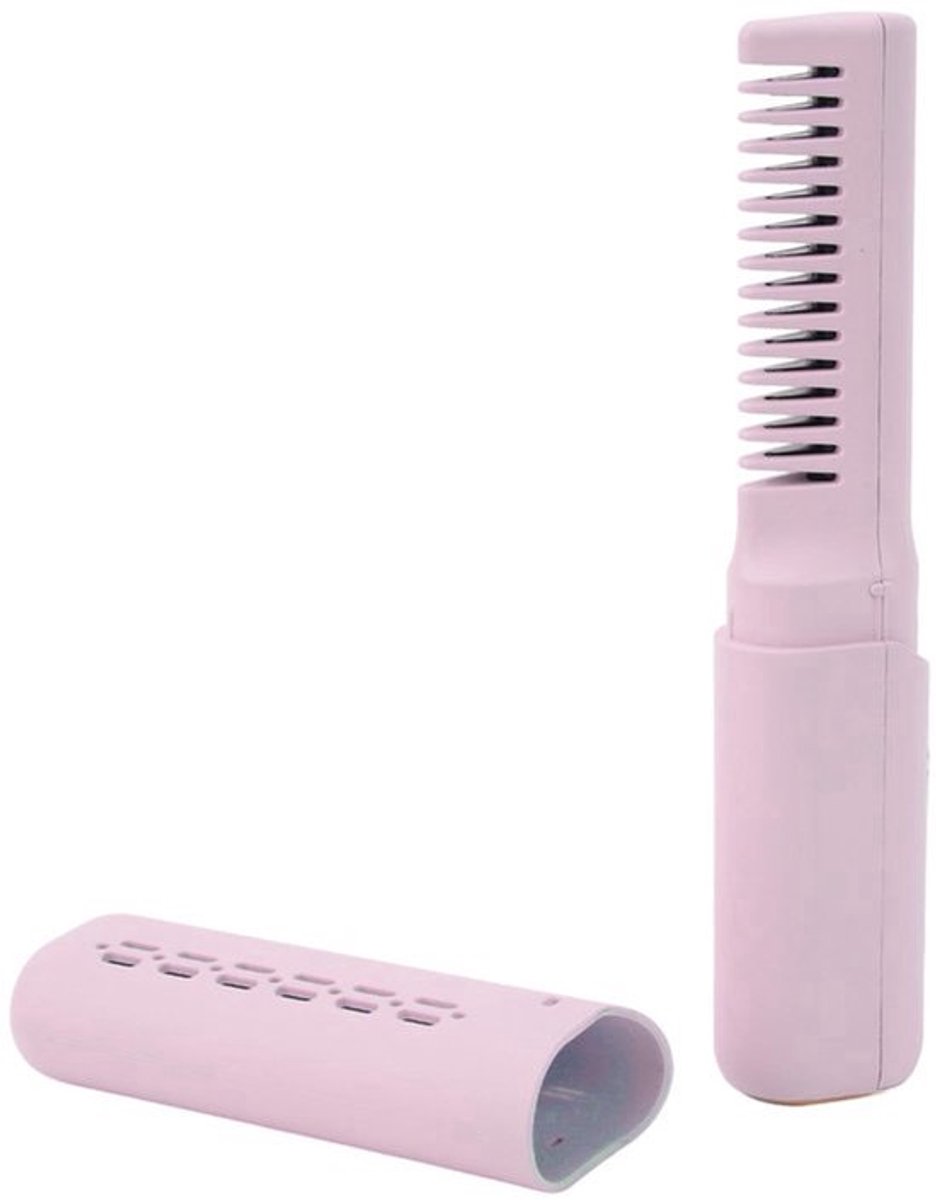 Allecto - Draadloze haarstijlborstel - Mini stijlborstel - Ideaal