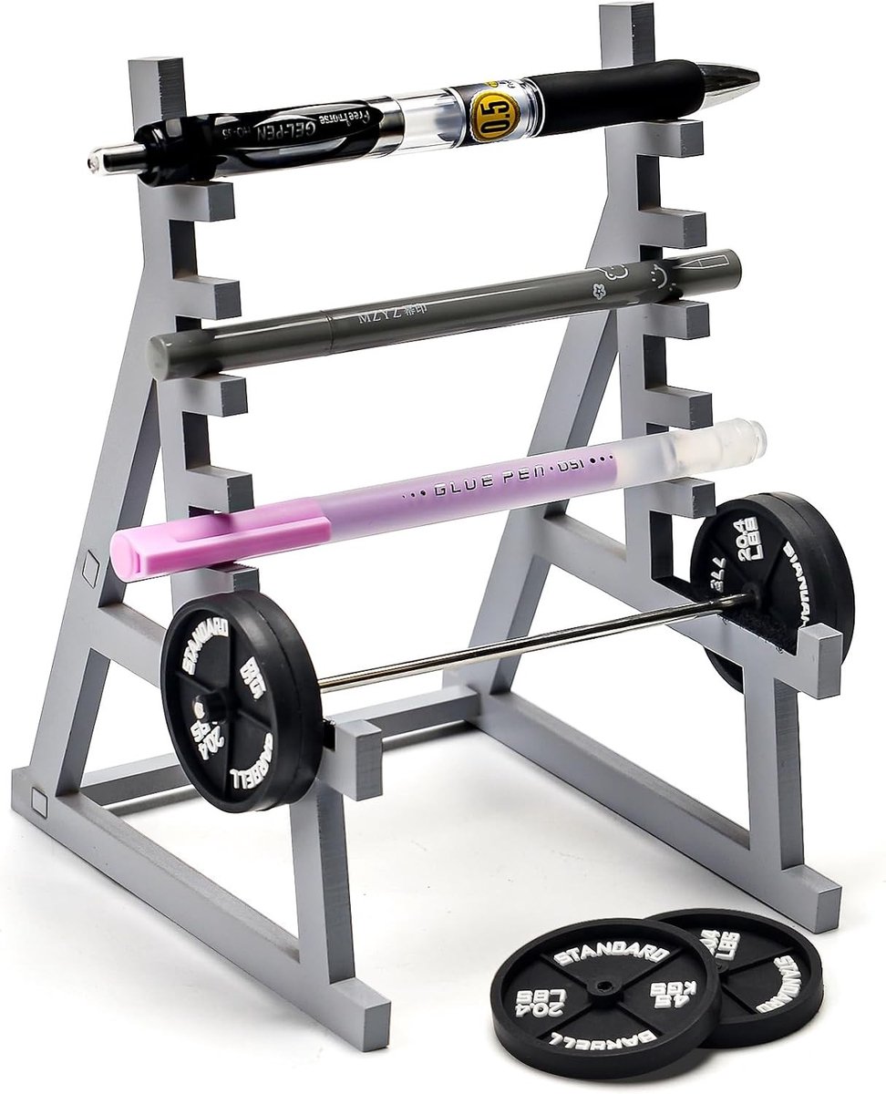 Multifunctionele Penhouder voor Squat Rack, Barbell Rack en Fitness Accessoires voor Gewichtheffers en Sportliefhebbers