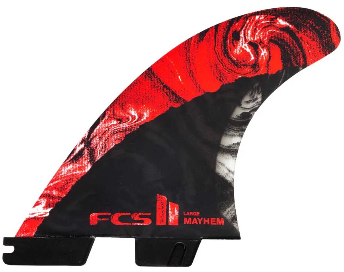 Fcs Mayhem Pc Carbon Tri Surf Vin Rood LG
