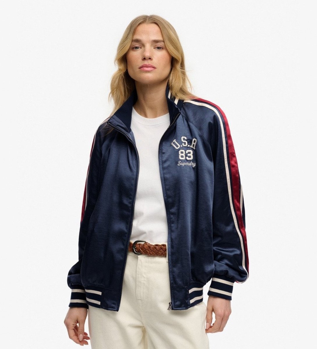 Superdry Suika jasje Blauw