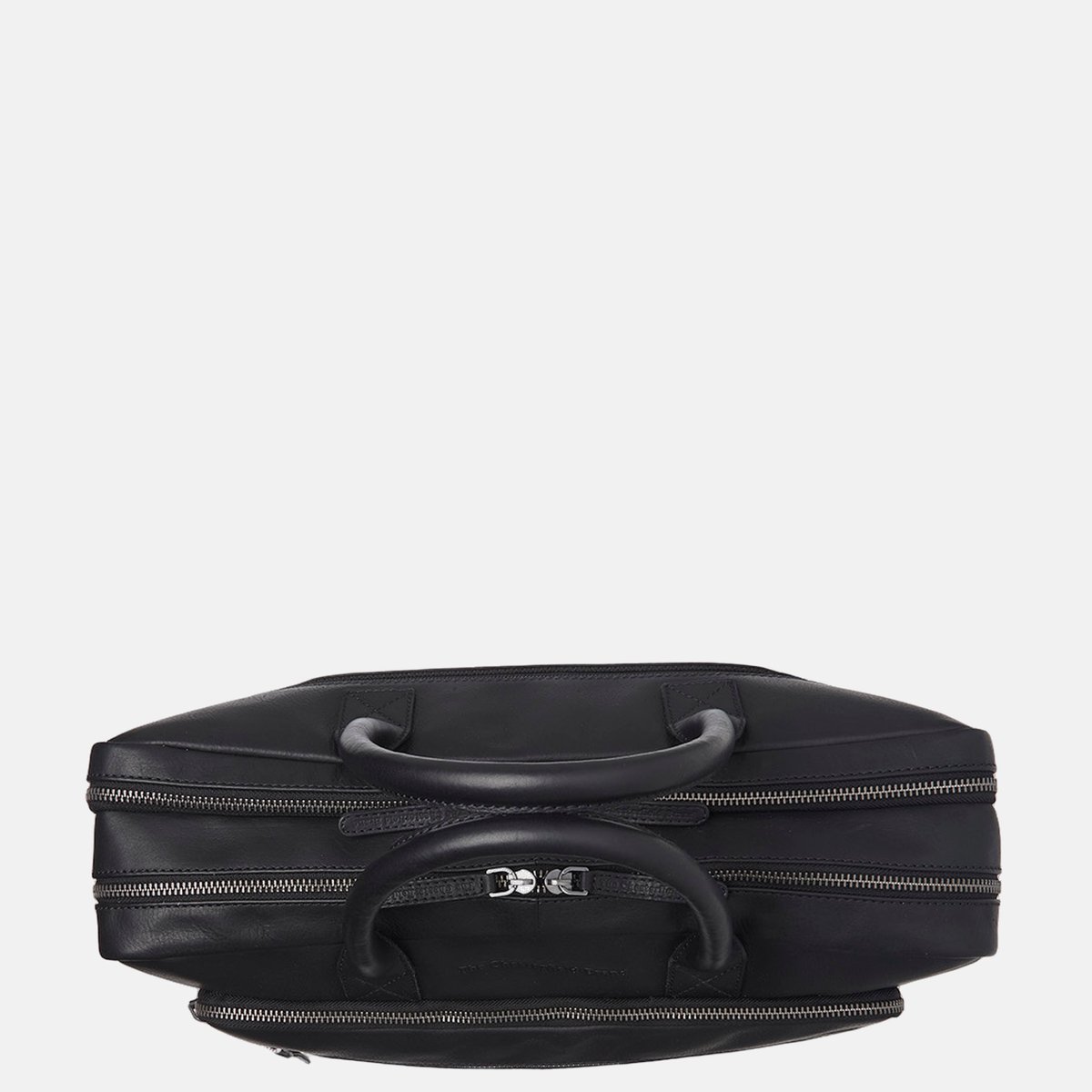 The Chesterfield Brand Tacama Waxed Pull Up Laptoptas - 15 inch - Zwart
