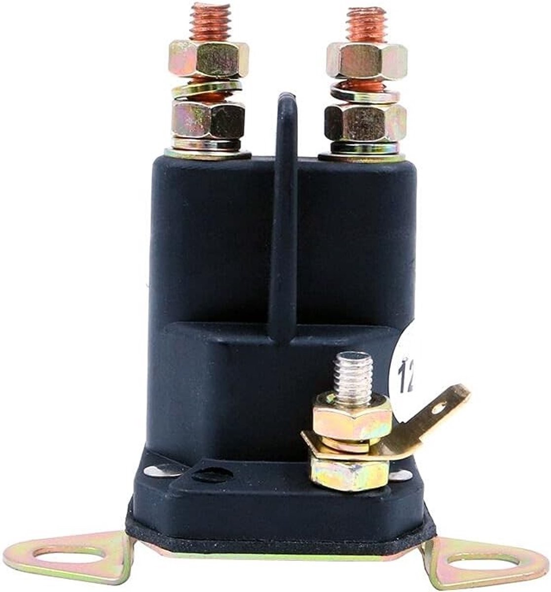 Universele 12V Starter Solenoid voor Grasmaaiers - Magnetische Schakelaar voor Accessoires en Motoren