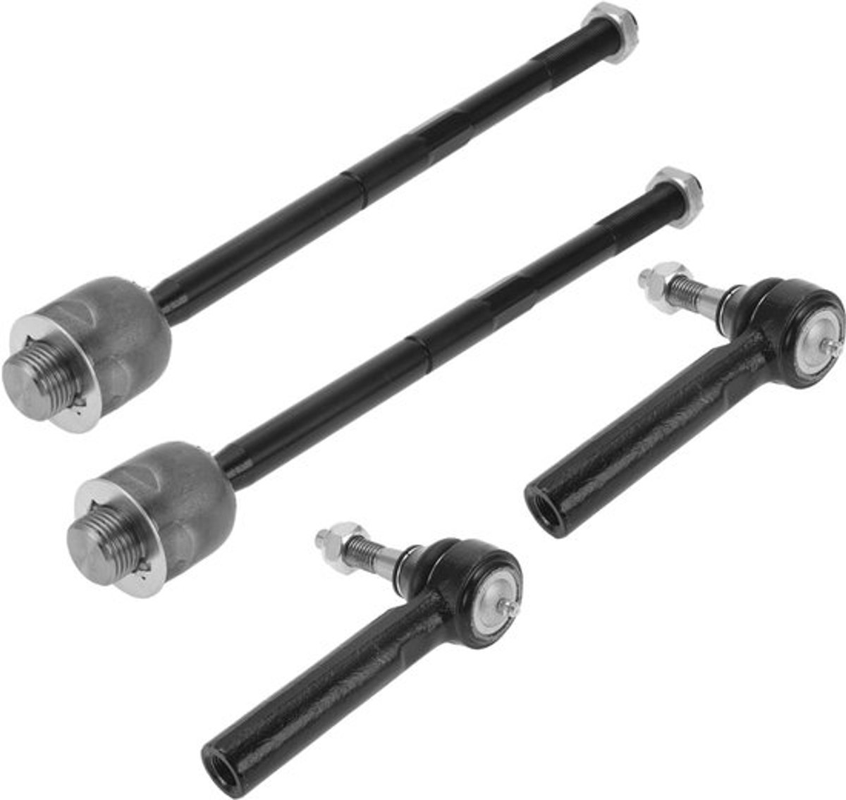 Dailygoody - spoorstangkoppen kit - ophangingsonderdelen - zwart - voor Sierra en