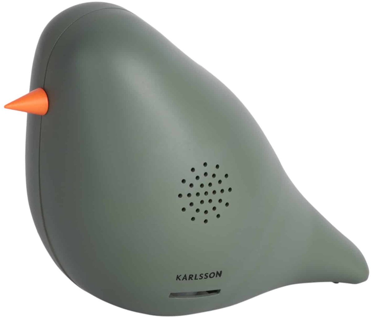 Karlsson Sound box Bird - Jungle groen - 7.2x14.2x10.8cm - Scandinavisch - Polystyreen