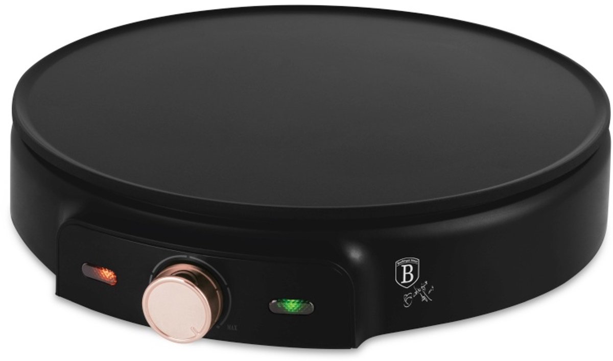 Elektrische pannenkoekenpan 1500 W, Black Rose Collection