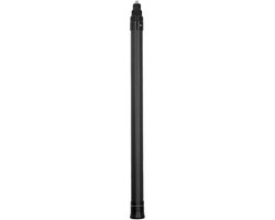 Onzichtbare selfiestick voor Insta360 X4/ONE X2/ONE R actiecamera's – Draagbare selfiestick - Verstelbaar tot 3 meter - 4 secties - Totaal 7 secties - 1 stuk - Zwart