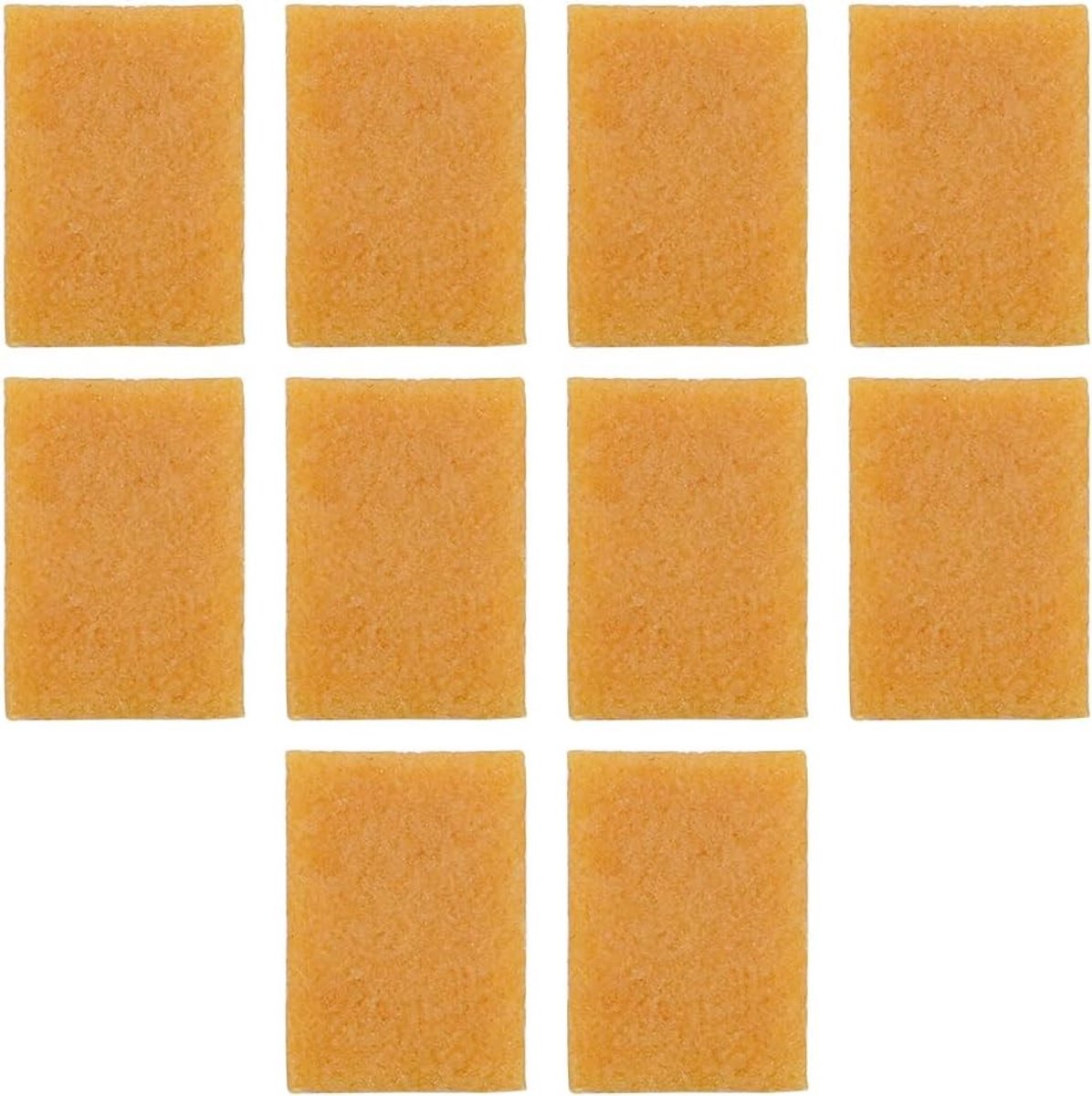 10 Stuks Rubber Gum voor het Verwijderen van Lijmresten - 5x7cm Schoonmaakgum voor DIY Kunstprojecten - Effectief Lijm Verwijderen van Papier en Kunstmaterialen