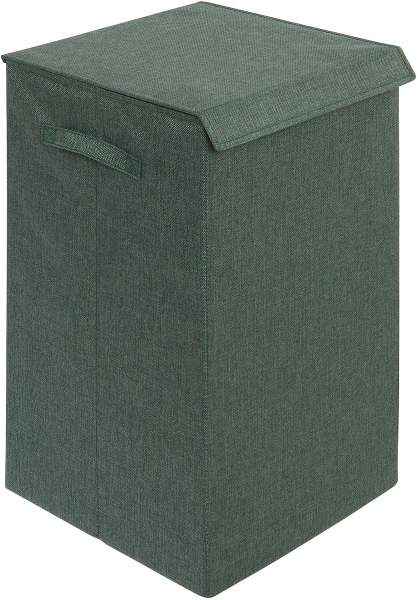 Opvouwbare wasmand van houtvezelplaat en polyester