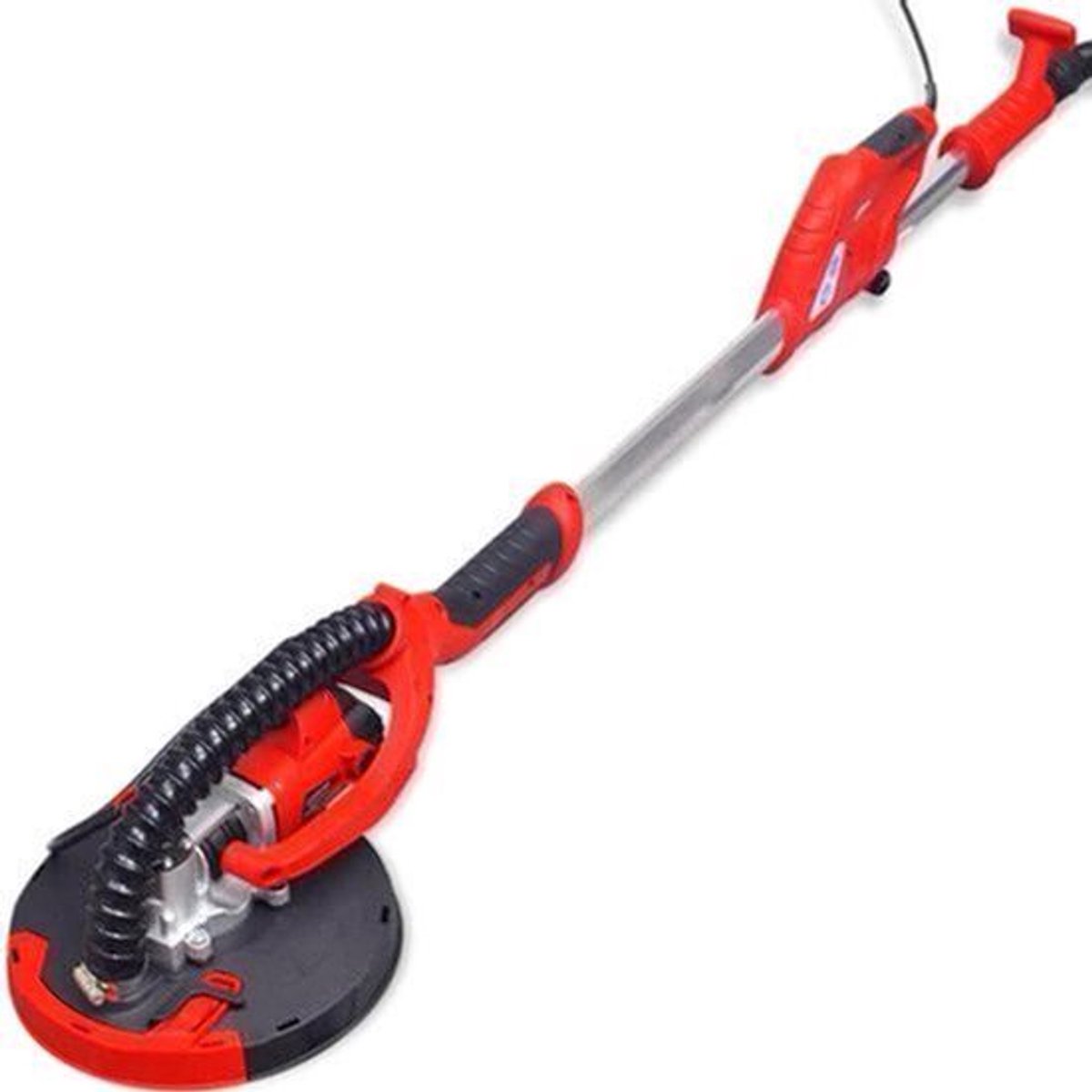 Plafondschuurmachine – Wandschuurmachine – Langnekschuurmachine – Gipsplaatschuurmachine – Elektrische Schuurmachine – 750W Krachtige Motor – Telescoopsteel 136-183 cm