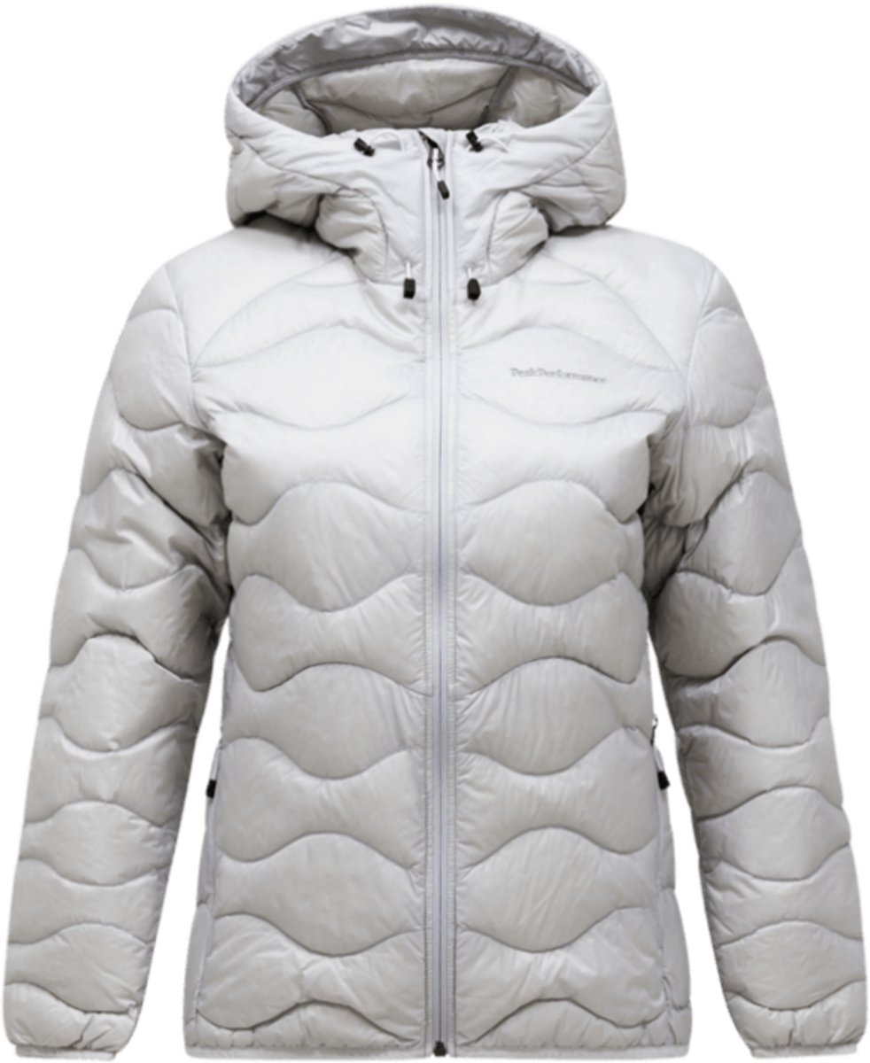 PEAK PERFORMANCE HELIUM DOWN HOOD JACKET W Antarcita Grijs