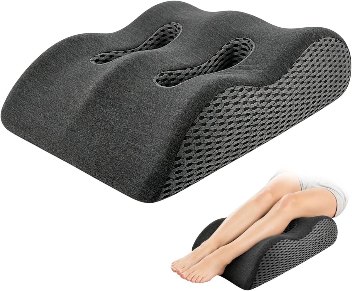 Ergonomisch beensteunkussen van traagschuim, ademend en wasbare overtrek, ideaal voor postoperatieve verzorging en optimale doorbloeding