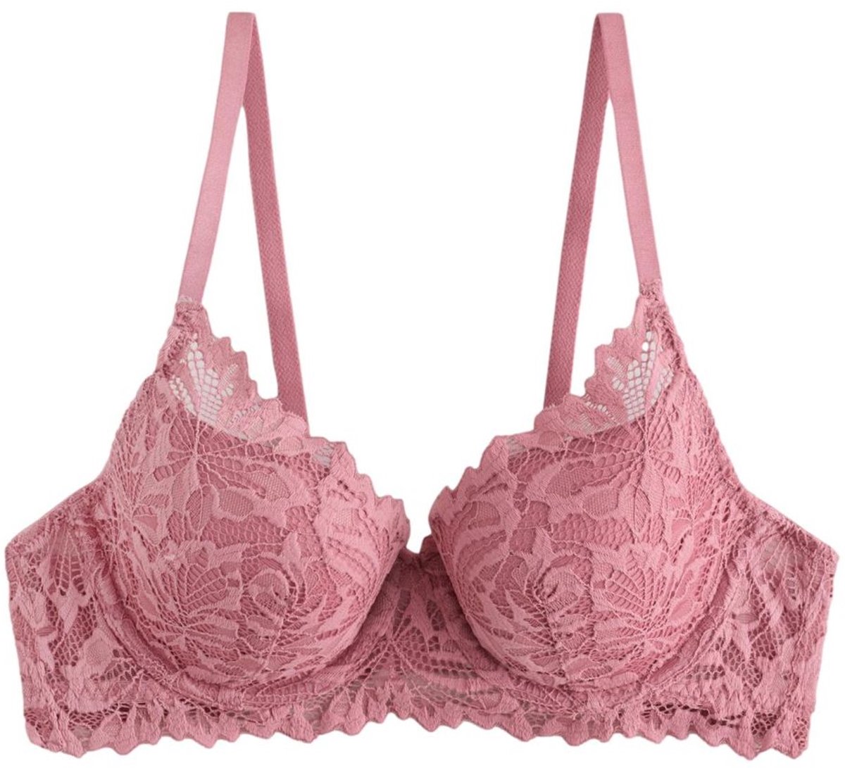 Next Dames - Kanten Ultimate Comfort balkonbeha met vulling - Roze Pink