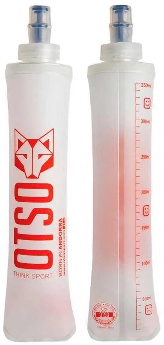 Otso Logo Soft Flask 350ml Transparant