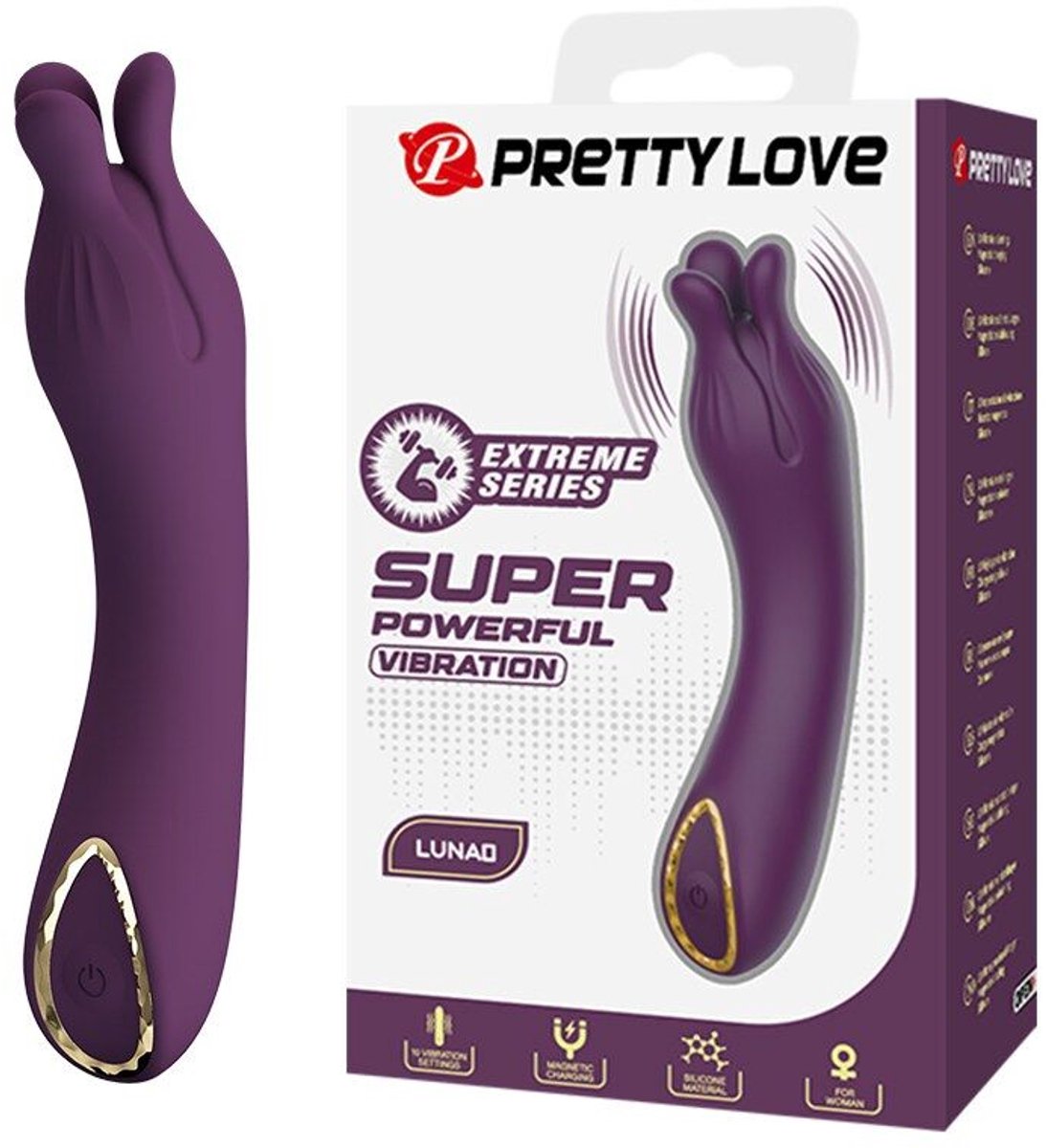 Lunao Oplaadbare G-Spot Vibrator