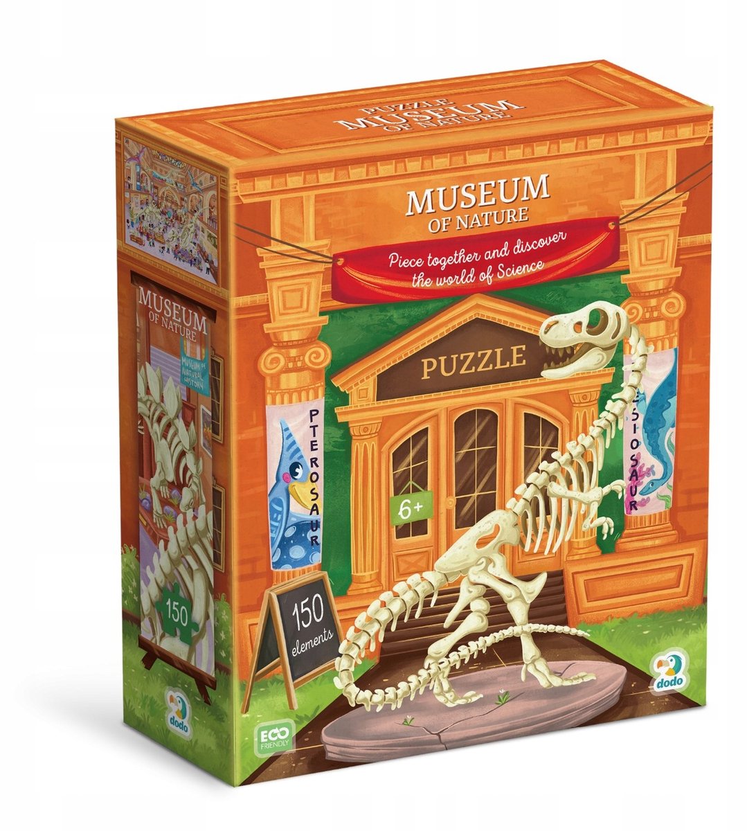 Merkloos Natuur Museum Puzzel - 150 Stukjes