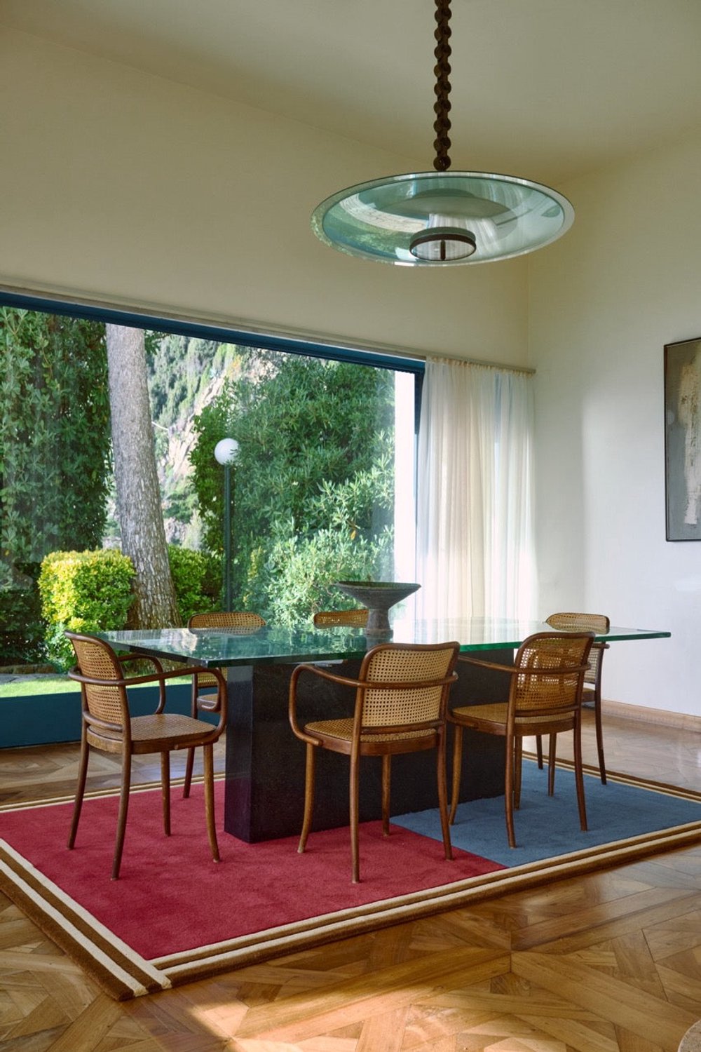 Layered LGDR Vloerkleed - Veelkleurig - Rechthoekig - Wol - Woonkamer, Eetkamer, Slaapkamer - Geometrisch - Retro, Modern, foto 4