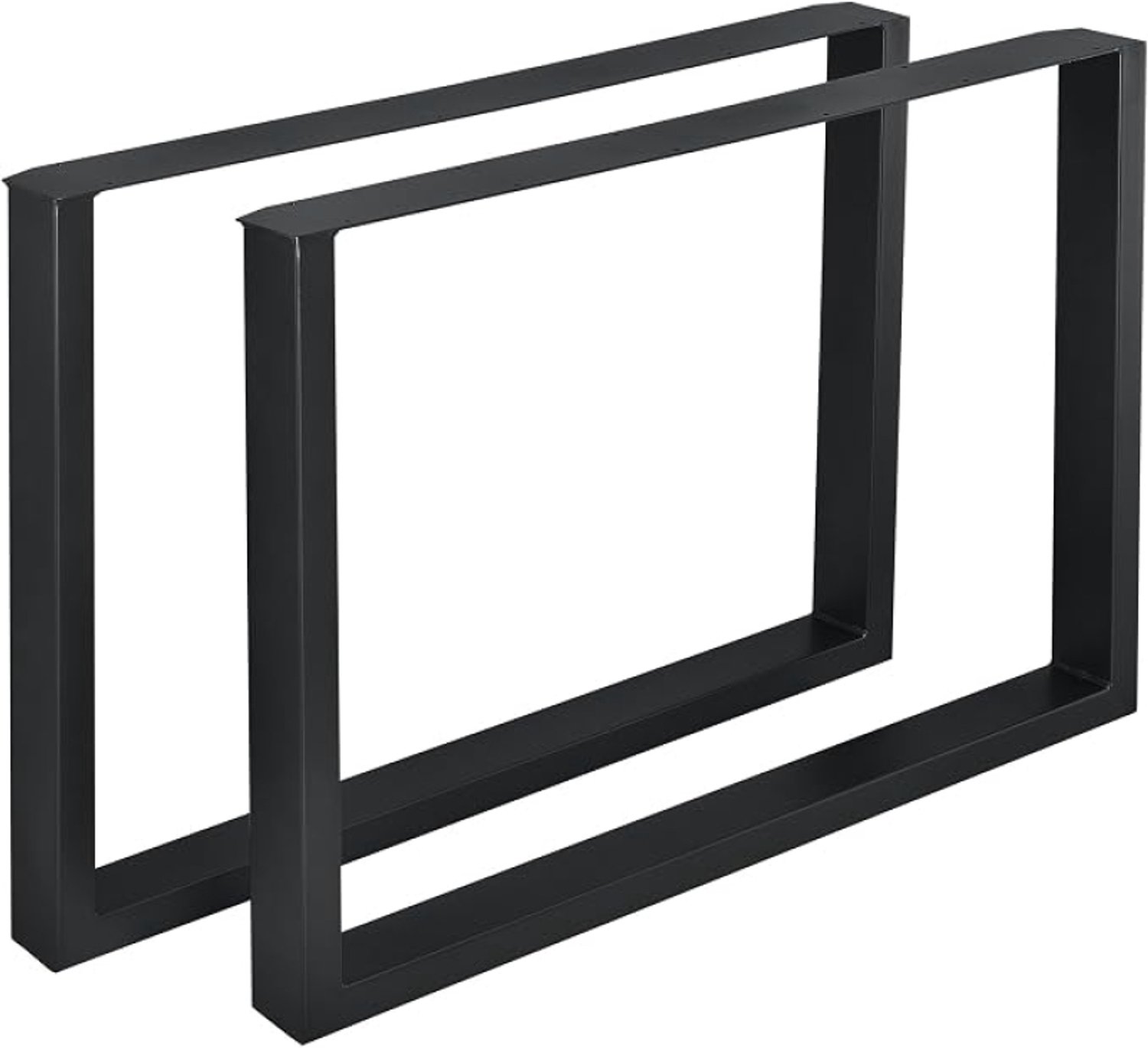 RALA Stalen onderstel set van 2 U tafelpoot 100x72 cm zwart