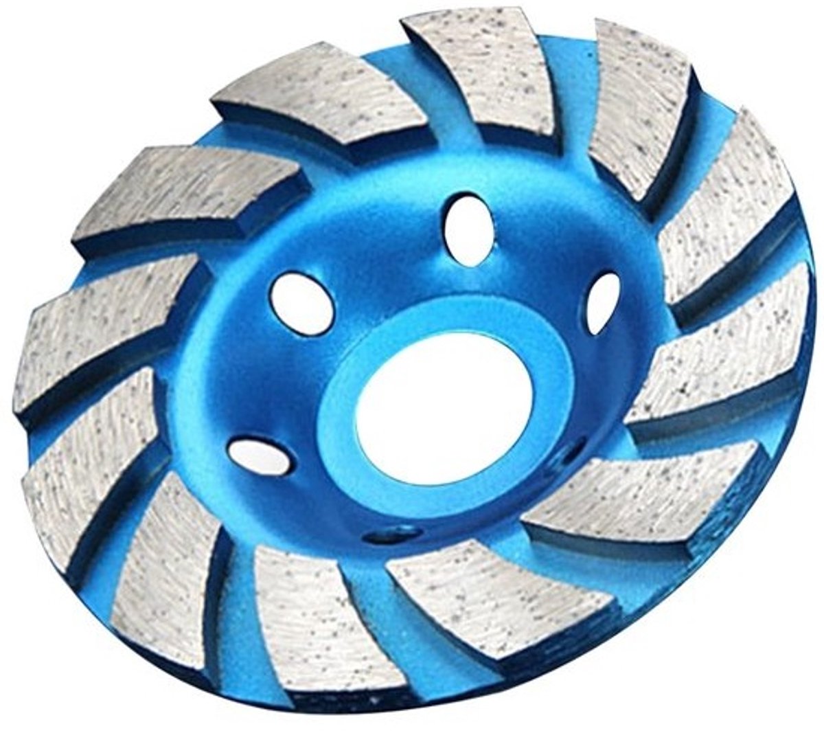 Dailygoods - Diamantslijpschijf - 100 mm turbo - Slijpwiel - type kom