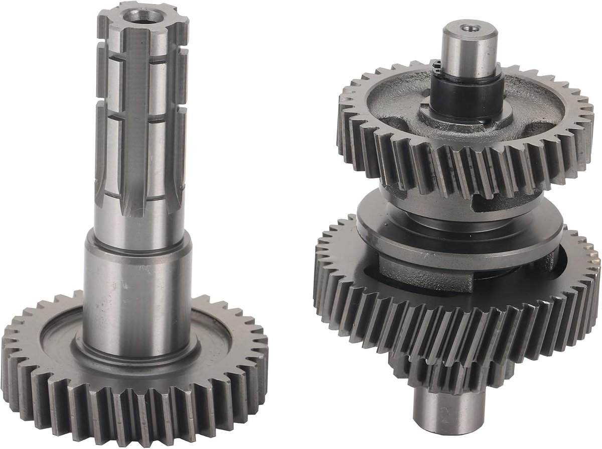 Dailygoods- Rebuild Kit 15T Tandwielas - Vervanging voor 200cc Motor ATV - Schacht diameter 15mm - Eenvoudig te installeren - Vermindert wrijving - Beschermt transmissiecomponenten - Versnellingsas