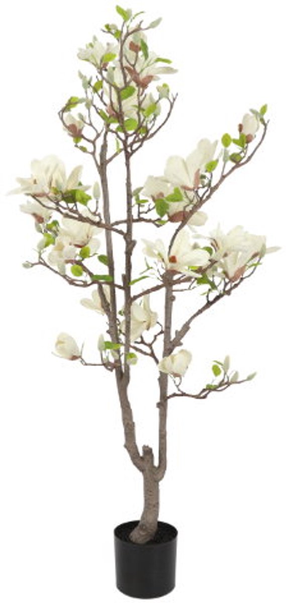 Kunstboom Magnolia 80x80x150 cm wit Countryfield