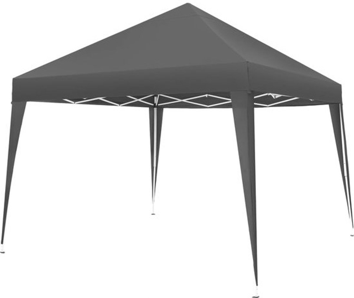 opvouwbaar tuinpaviljoen - 3x3 - waterafstotend met verstelbare pootconstructie - ideaal voor tuin, festival en camping