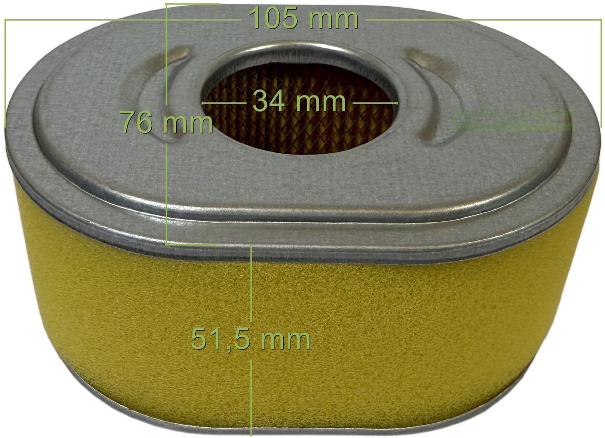 luchtfilter voor Honda GX120 HX4 UT1 QHQ4 LX4 SX4 RHQ4 / 361A A4013HS BSA39 WGA934