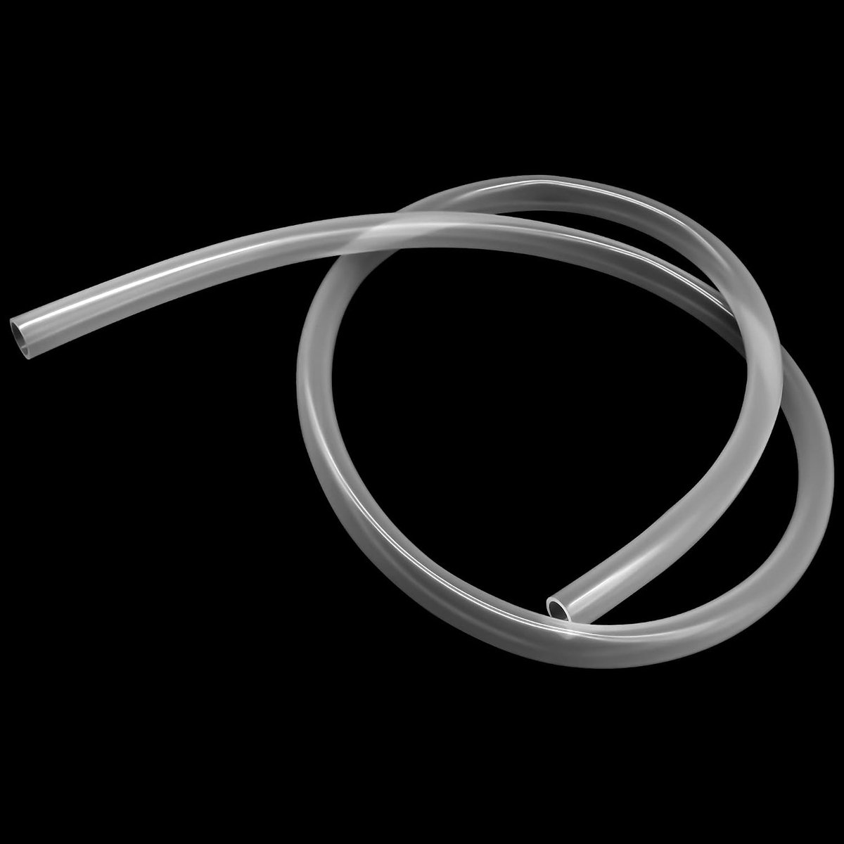 PVC-slang 12 mm binnendiameter x 14 mm OD - 1 m flexibele vinylslang voor water-, lucht- en aquariumgebruik, lichtgewicht plastic buis