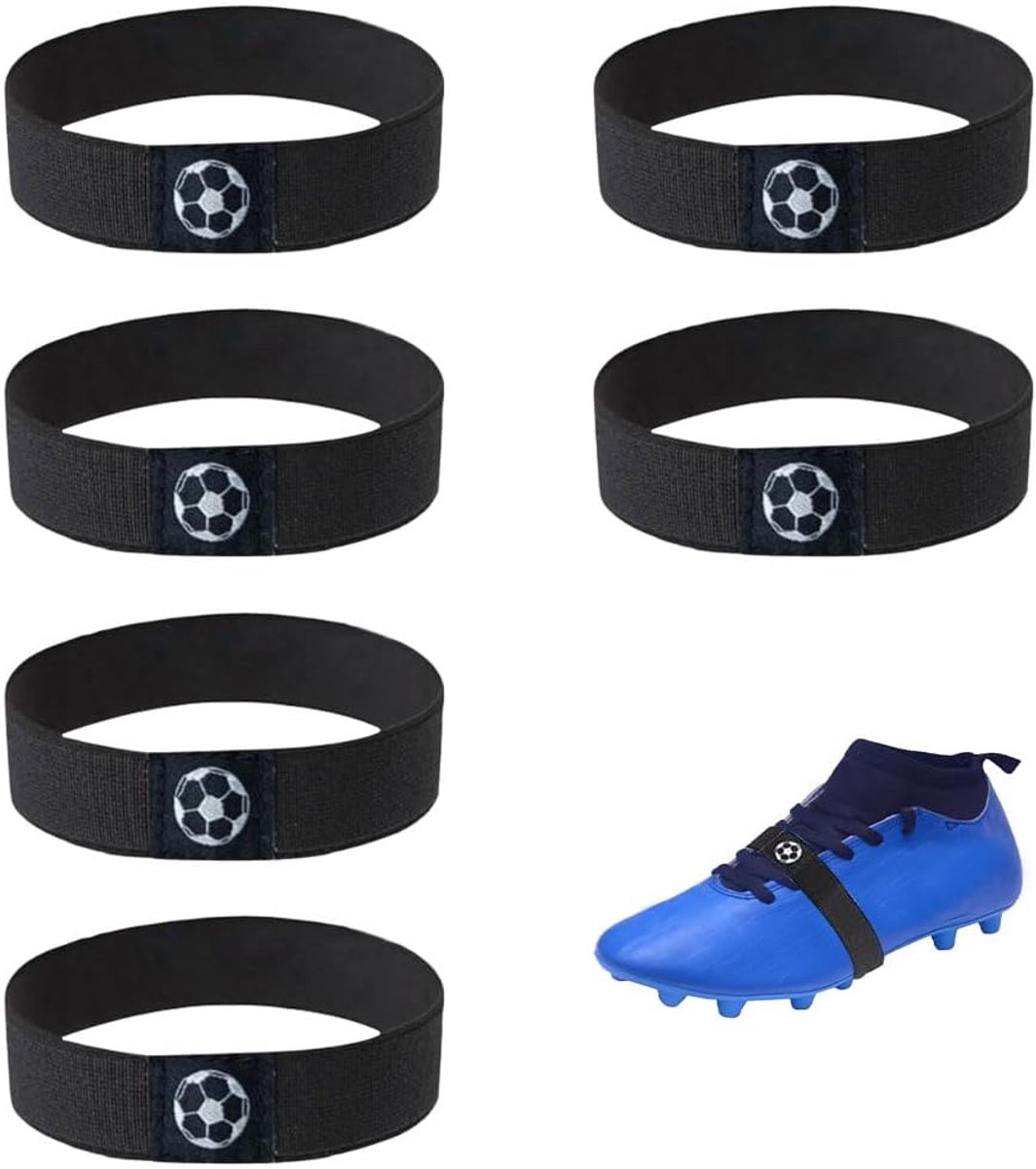 Fixeerband, voorkomen dat de voetbalschoenen losraken, veters fixeerband, voetbal, scheurvast en elastisch, voor sportschoenen, vrijetijdsschoenen