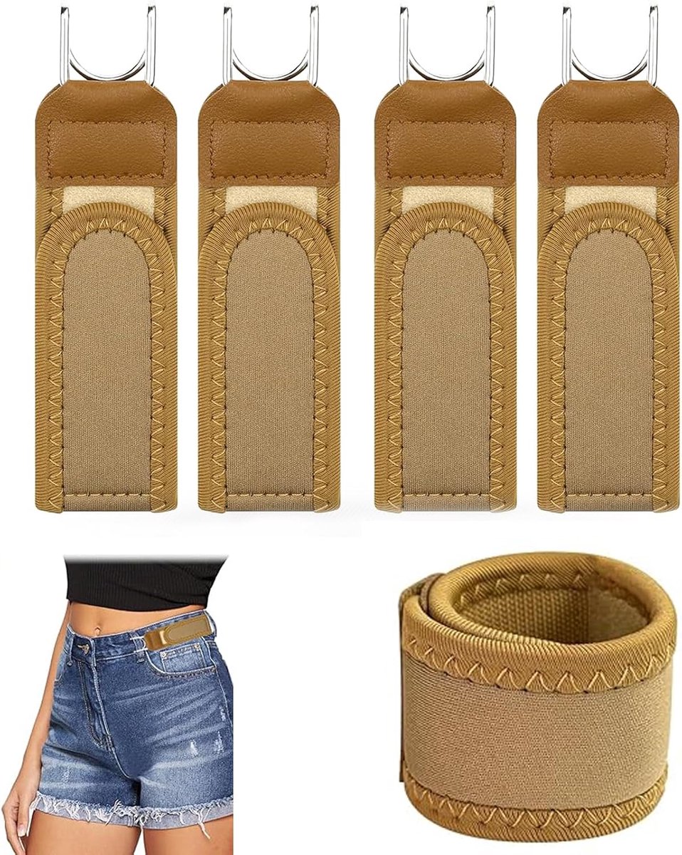 Onzichtbare elastische riem 15cm - zonder gesp - universele maat - ideaal voor werk en vrije tijd - SnelShoppen
