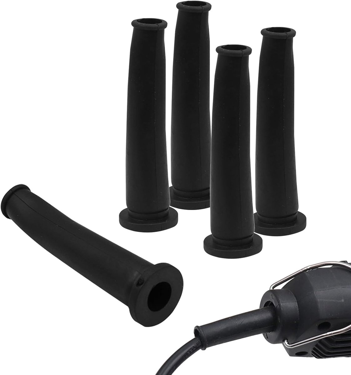 Cable Cord Protective Covers for Angle Grinders, 75x9mm Rubber Cable Sleeve Cable Management, Electric Drill Power - ShopVlot