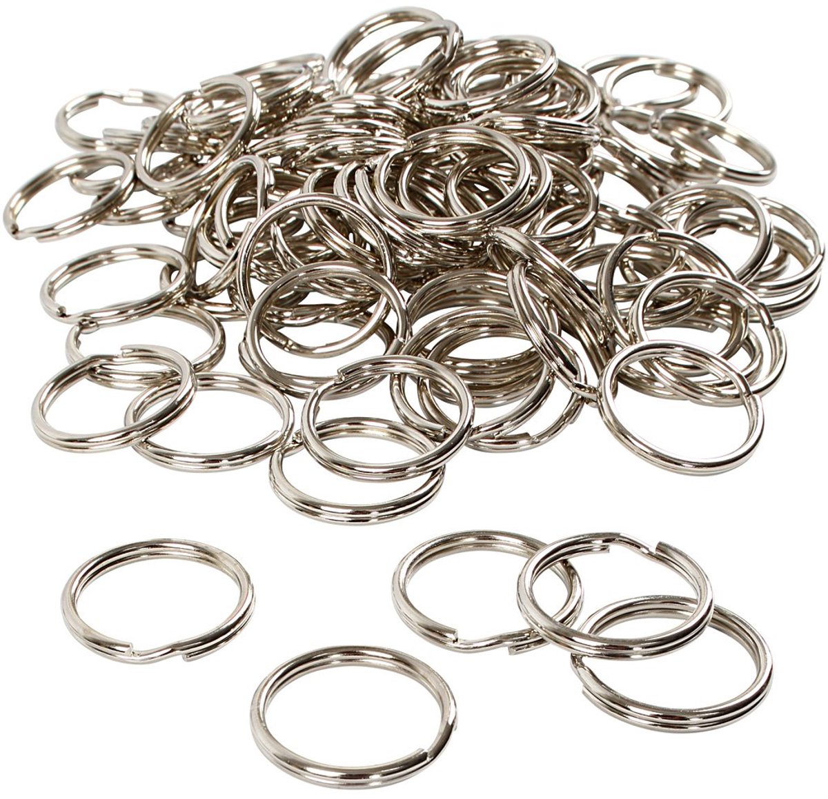 Ring, D: 25 mm, 100 stuks