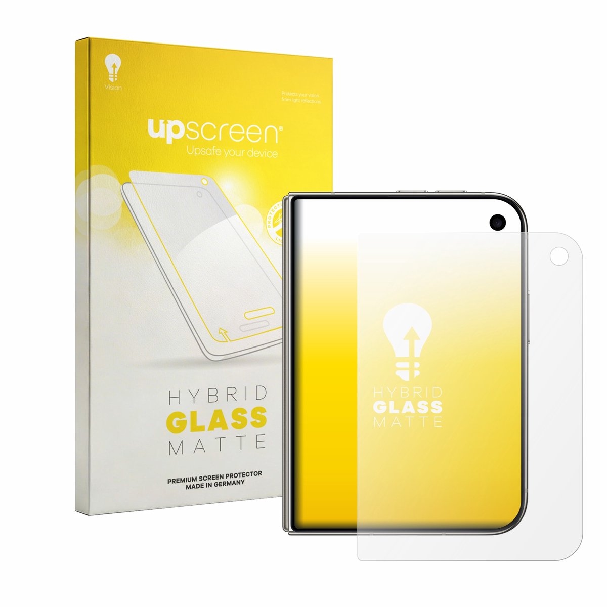 upscreen - Screenprotector voor Apple iPhone Duo - Folie Beschermfolie Beschermglas matte