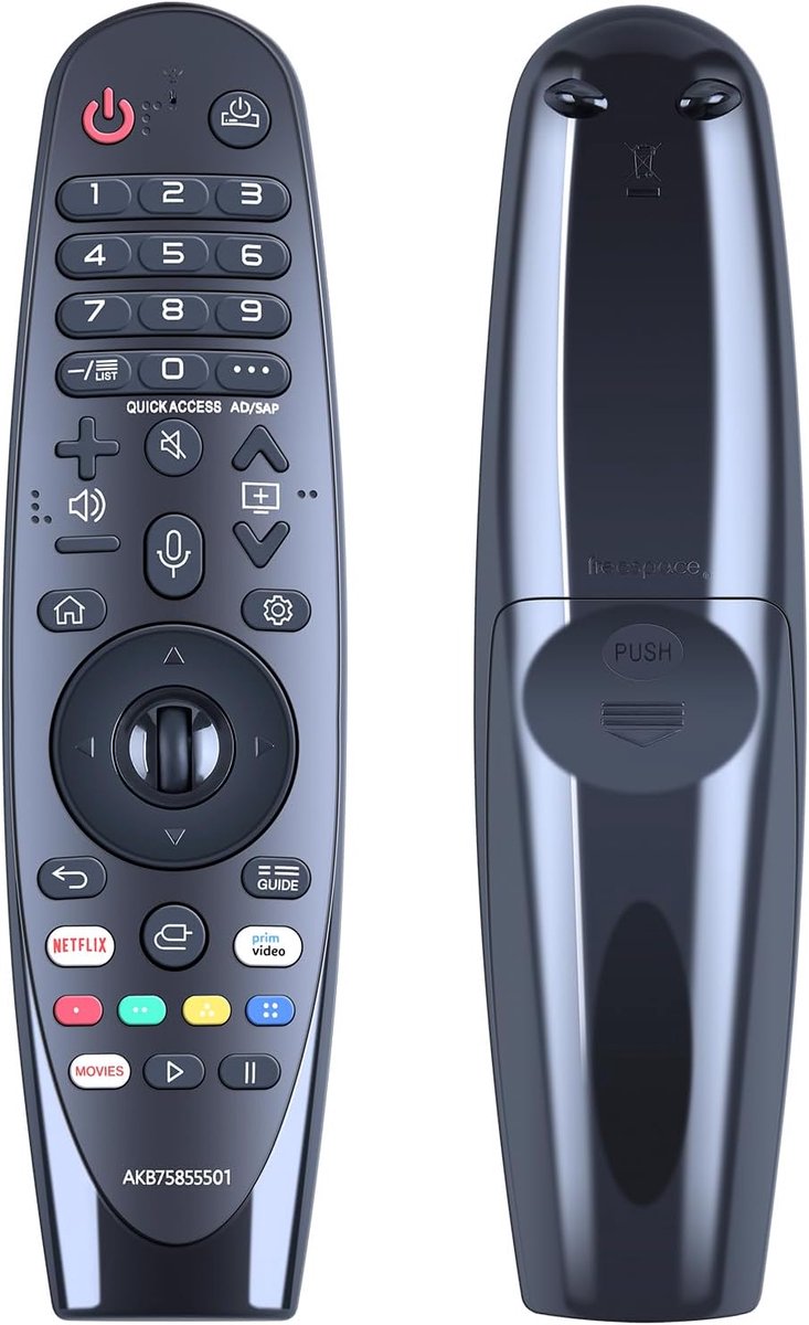 AKB75855501 Replacement LG Remote Control Compatible With LG Smart TV AN-MR20GA 55NANO79UNA 60UN7310PUA 75NANO91ANA - ShopVlot