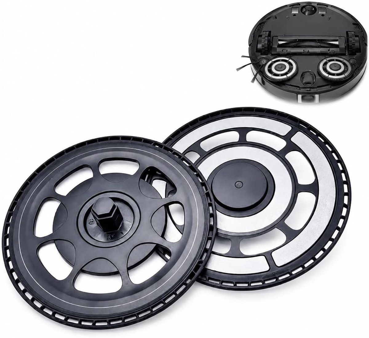 Mopbak voor Roborock Qrevo, CurvX Maxv Pro - Origineel ontwerp - Eenvoudig te installeren - ShopVlot