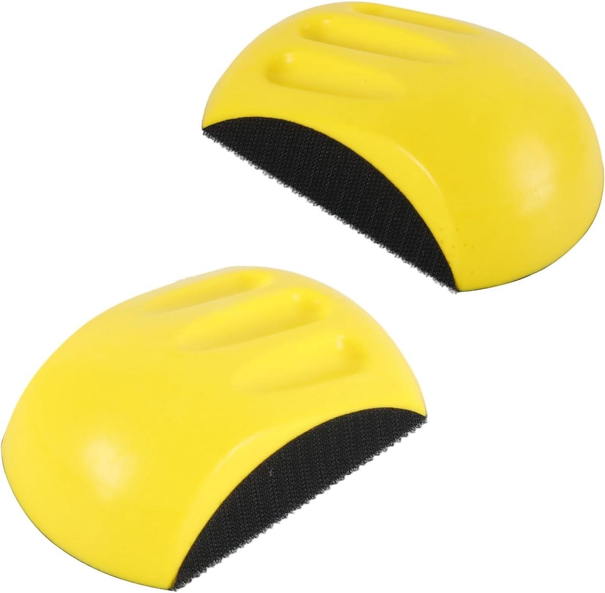 Set van 2 schuurblokken 5 inch, handschuurblok voor schuren, polijsten en meubelrestauratie DIY houtbewerking