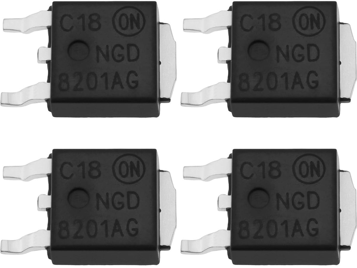IC Chip NGD8201AG TO-263 - N-kanaal IGBT - 20A/400V - Perfect voor DIY projecten - ShopVlot