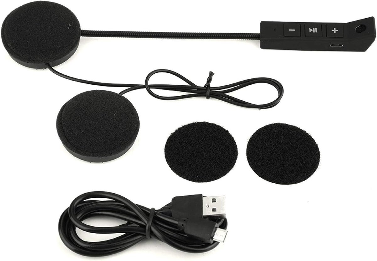 Bluetooth Headset Waterdicht 1 paar Motor Sport Hoofdtelefoon met Luidsprekers en Handsfree Bellen Ondersteuning