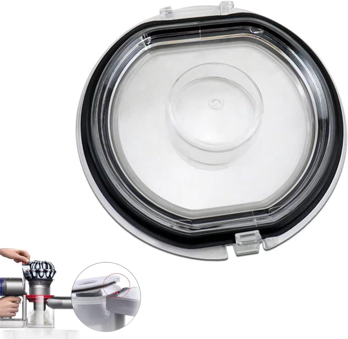 Tank voor de Dyson V8 V7 Vervangende onderdelen, Reserveonderdelen, Afdichtdeksel, Stofzuiger, Container, Vervanging, Stofzuigeraccessoires, Vervangende Afdichtring