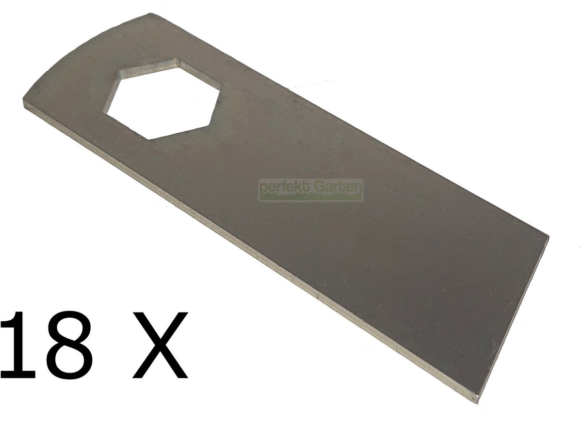 18 x 9,2 cm verticuteermes voor Kynast 15 E - 405-406, 35 V - 405-406