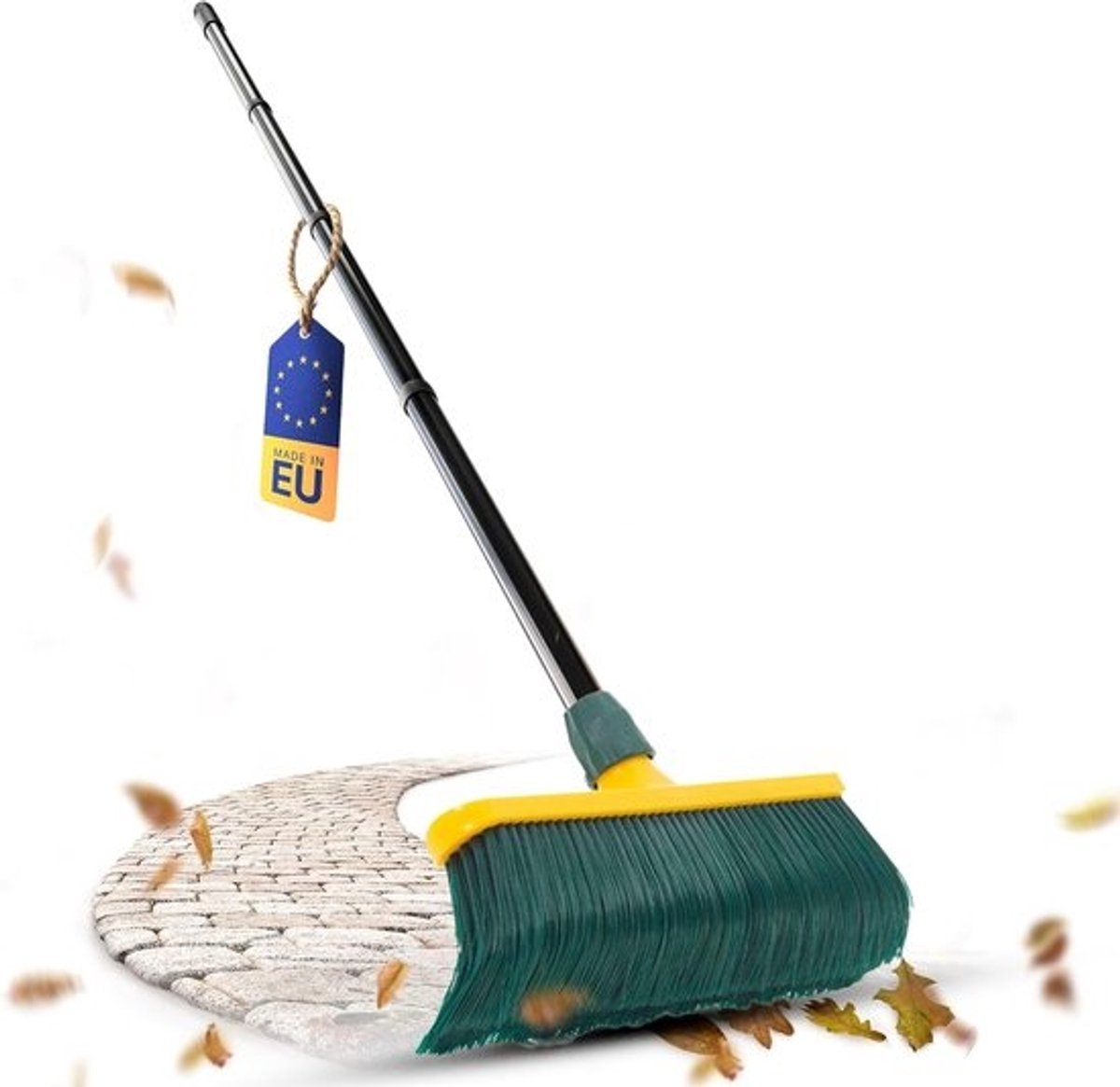 Premium klauwbezem 30 cm voor tuin en kunstgras - Voor camping en buitengebruik