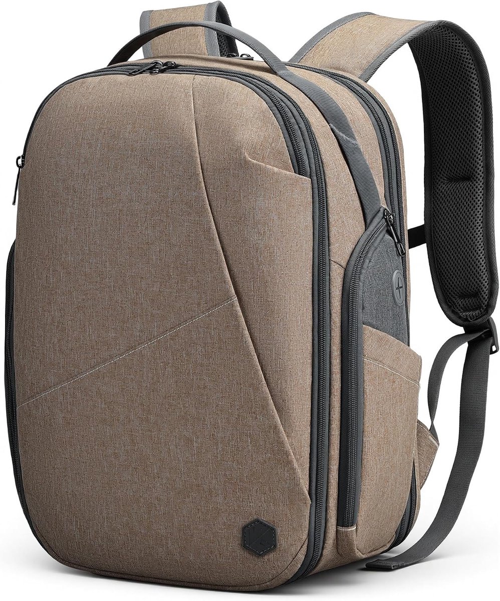 VANKEV Expandable Travel Backpack Hand Luggage for EasyJet 17 Inch Laptop
