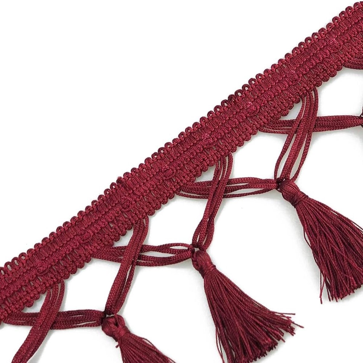 Franjeboord met parels, veelkleurige stof, kwastjes, franjelint, stoffen band, kwastjes, trimmen, naaiband voor doe-het-zelf knutselen, kleding, gordijn, tafel, bruiloftsdecoratie,