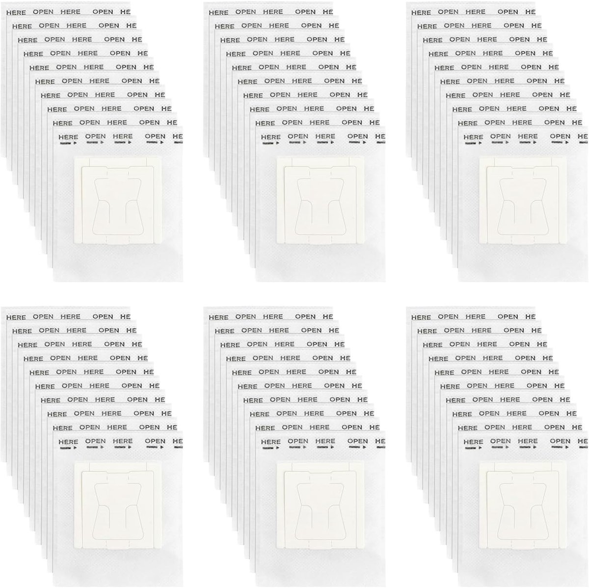 250 stuks voedselveilige koffiefilterzakjes met oorhaakje, wegwerp koffiefilterzakjes, draagbare papieren koffiefilterzakjes, geschikt voor de meeste kopjes, voor thuis, kantoor, reizen en kamperen.